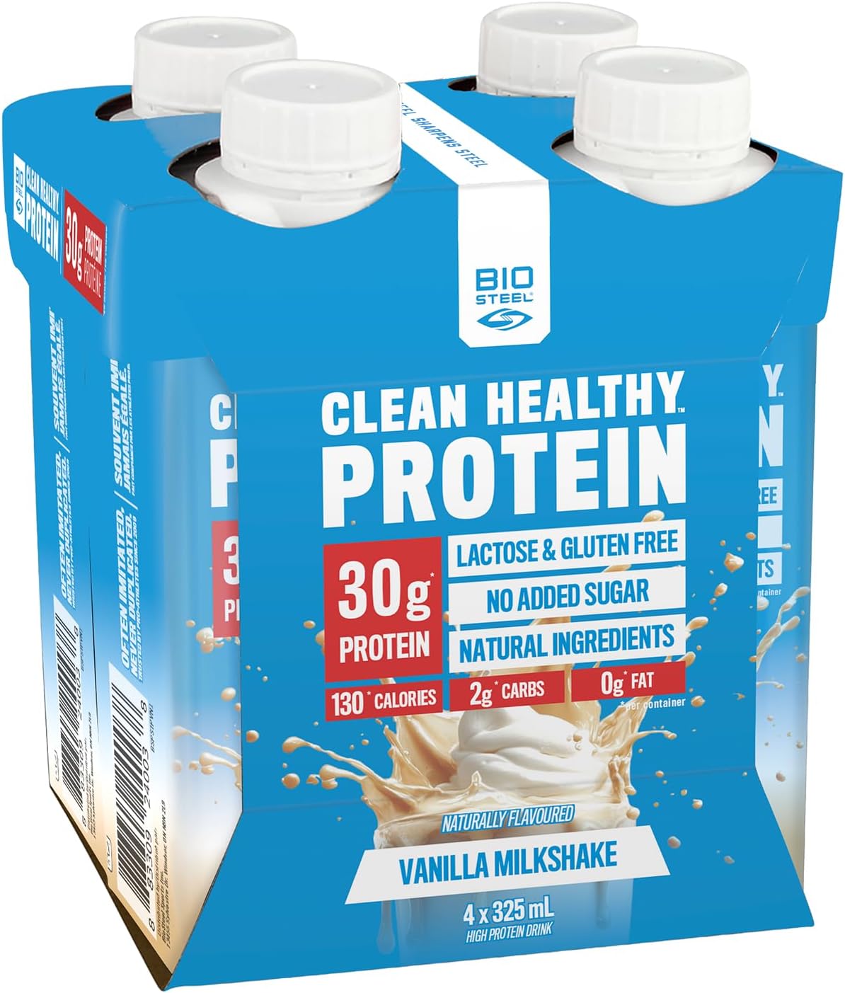 BioSteel - Ready-to-Drink Protein Vanilla 325mL (Case of 4)
