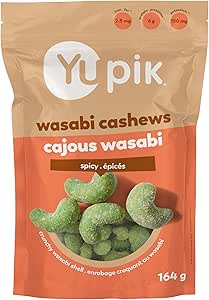 YUPIK   Wasabi Cashews   164 g