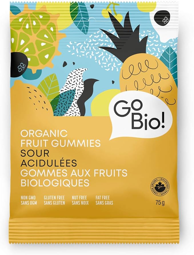 GoBIO! Organics   Organic Sour Gummies   75g