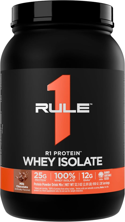 RULE 1 - R1 PROTEIN ISOLATE - MILK CHOCOLATE - 2lbs