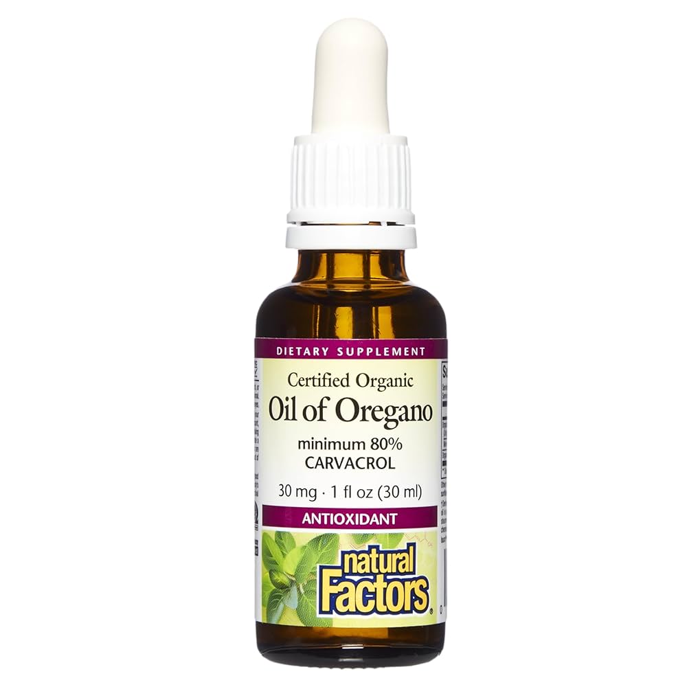 Natural Factors Organic Oil of Oregano 30 mL