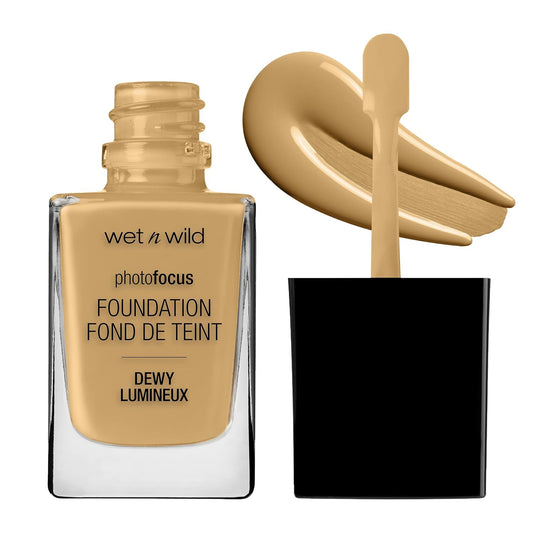 WET N WILD PHOTO FOCUS DEWY FOUNDATIO DESERT BEIGE pack of 2