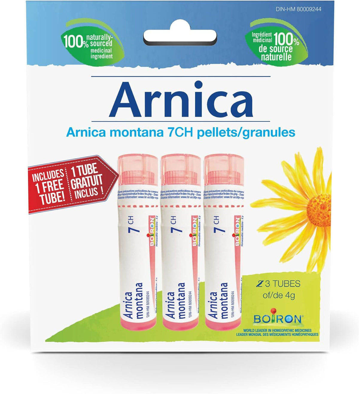 Boiron   BLISTER ARNICA 7CH   3X80 pellets
