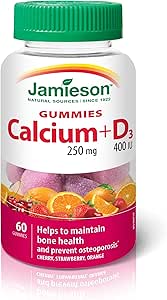 Jamieson    JMS Calcium + Vitamin D Gummies 60's    60D Gummies