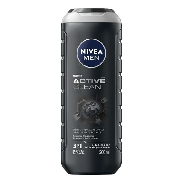 NIVEA MEN SHOWER GEL ACTIVE CLEAN 500ML