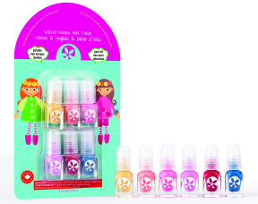 Suncoat   6 Mini Nail Polish Starter Kit 1ea