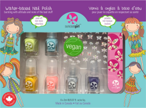 Suncoat   Smart Vegan 6 Mini Nail Kit 1kit