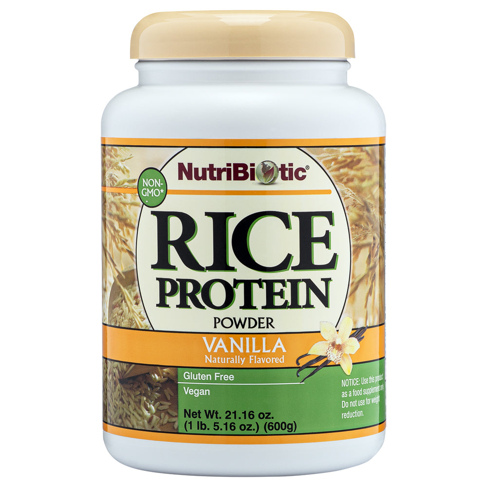 NUTRIBIOTIC    Rice Protein (vanil), 600g
