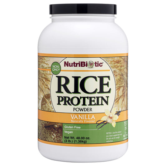 NUTRIBIOTIC    Rice Protein (vanl) 1.36kg