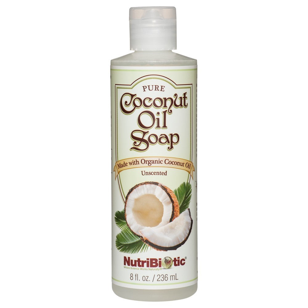 NUTRIBIOTIC    Coconut Oil Soap Unscented   240ml