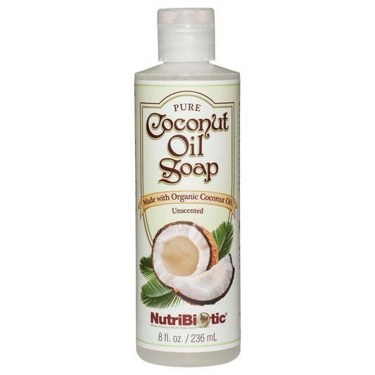 NUTRIBIOTIC    Coconut Oil Soap Unscented   240ml