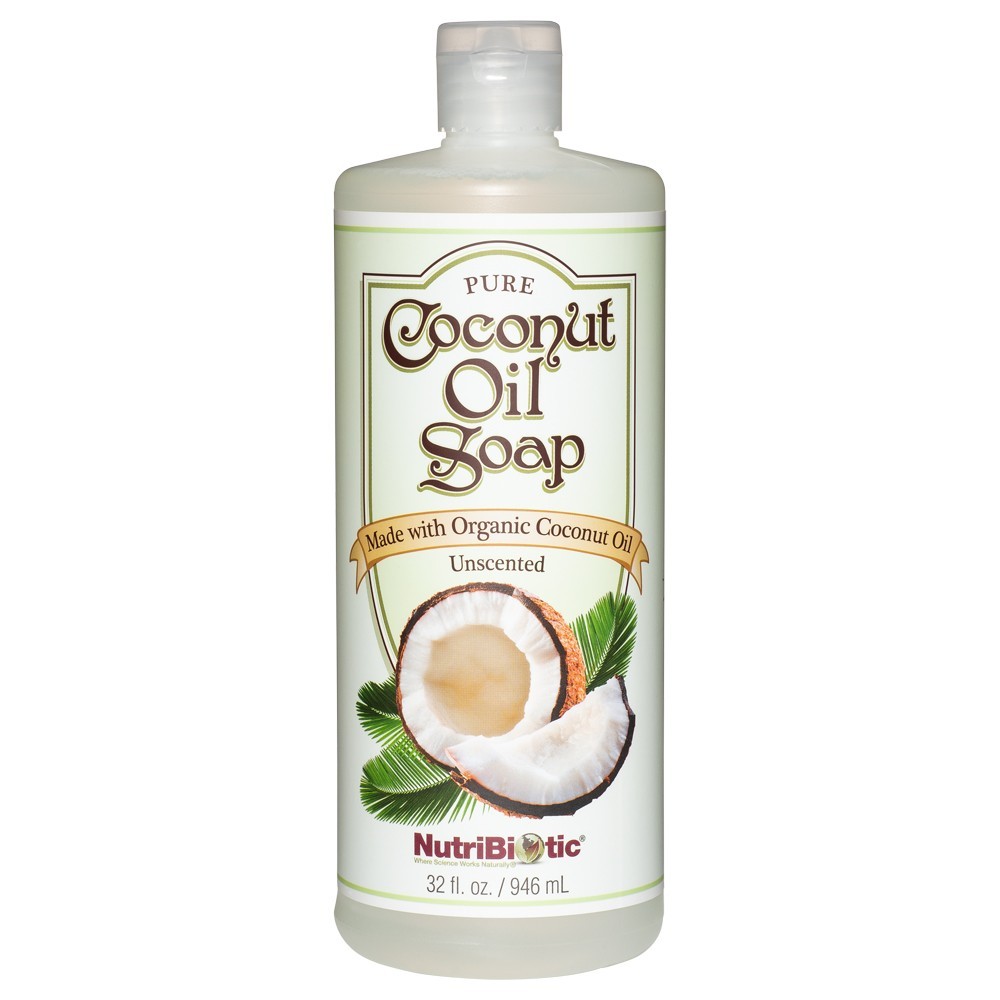 NUTRIBIOTIC    Coconut Oil Soap Unscented   946ml