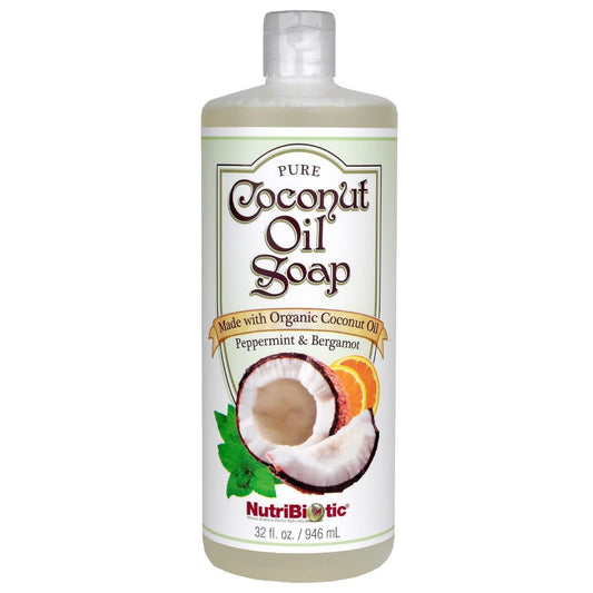 NUTRIBIOTIC    Coconut Soap Peppermint & Bergamot   960ml