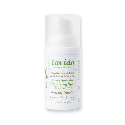 LAVIDO   Thera Intensive Clarifying Spot Treatment - Prickly Pear Seed oil, Willow Bark & Evening Primrose Seed   30 ml