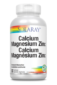 Solaray   Calcium Magnesium Zinc 250caps