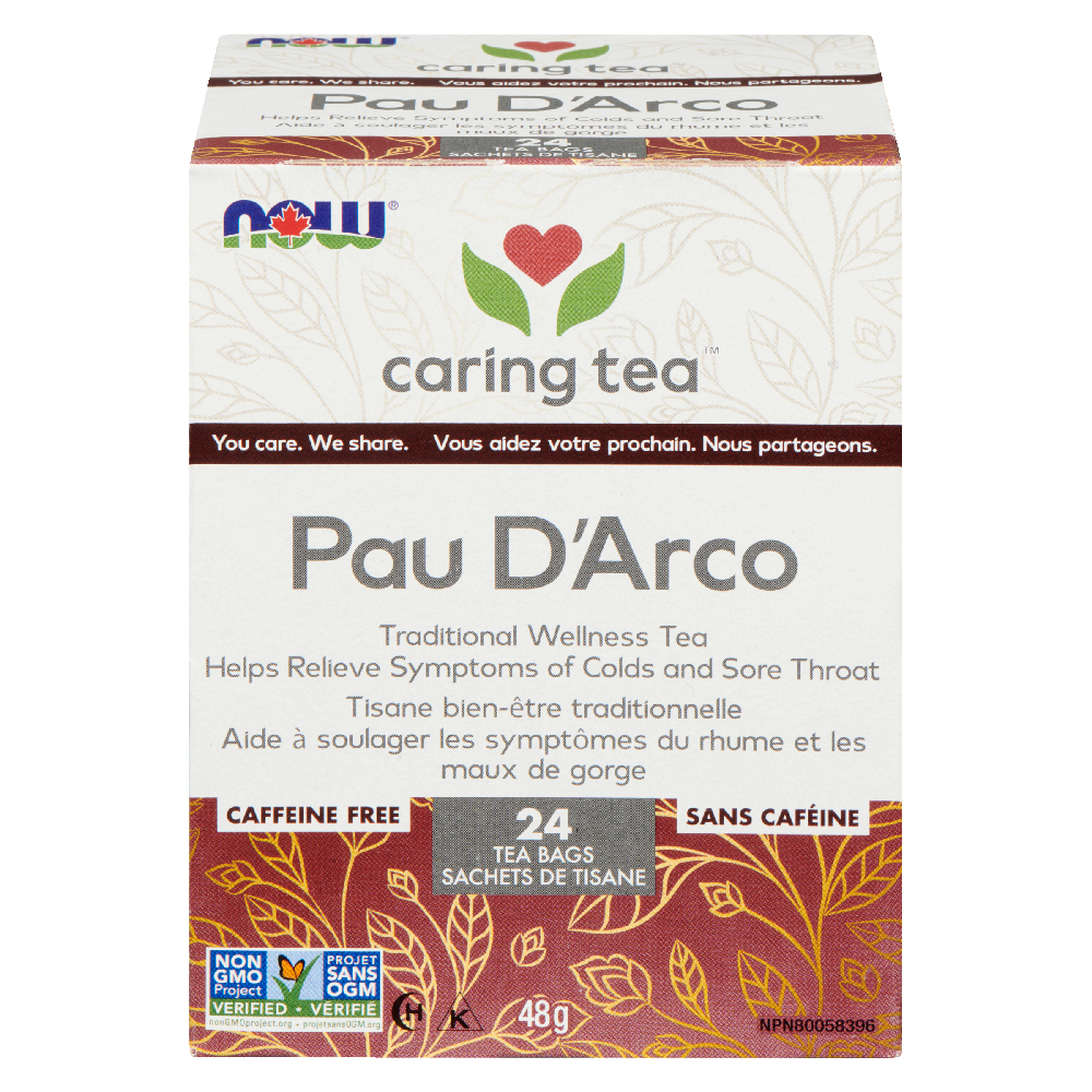 NOW    Pau D'arco Traditional Wellness Tea 24 Bag x 48g
