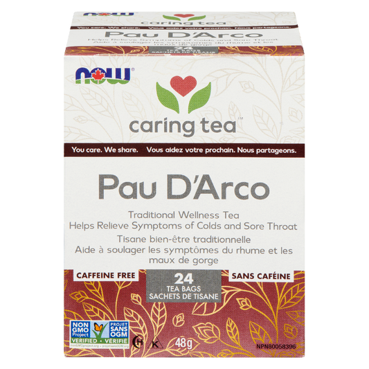NOW    Pau D'arco Traditional Wellness Tea 24 Bag x 48g