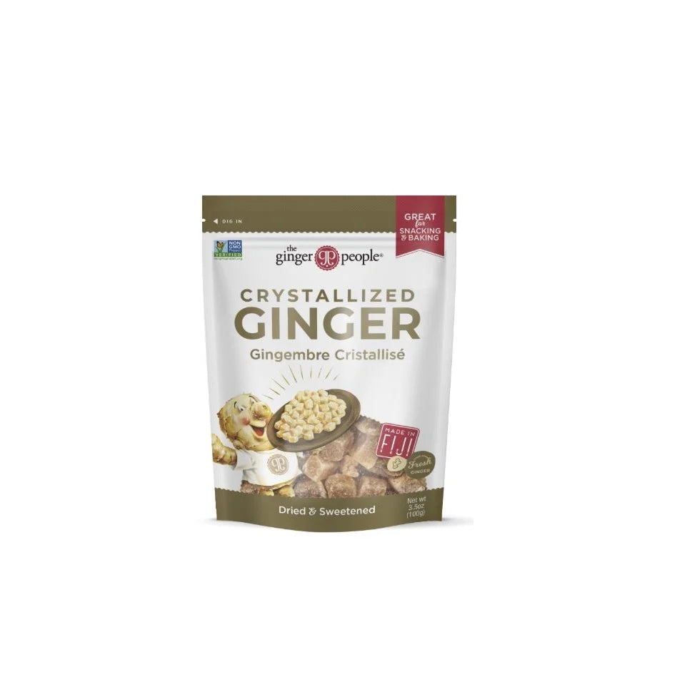 The Ginger People - Gin Gins Crystallized Ginger Candy - 12 x 100g