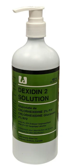 DEXIDIN 2 SOL TINTED PUMP 450ML ATL
