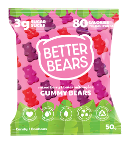 Better Bears   Mixed Berry Gummy Bears 12 x 50g