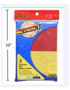 Action 1 - Scouring Pads