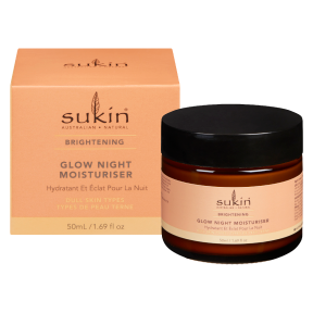 SUKIN_BRIGHTENING GLOW NIGHT MOISTURISER_50 mL.