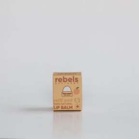Rebels Refinery   Lip Balm Refill Pod - Fuzzy Peach 7g