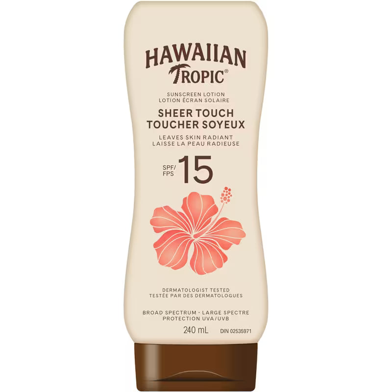 HAWAIIAN TROPIC LOT SPF15 240ML LOTION