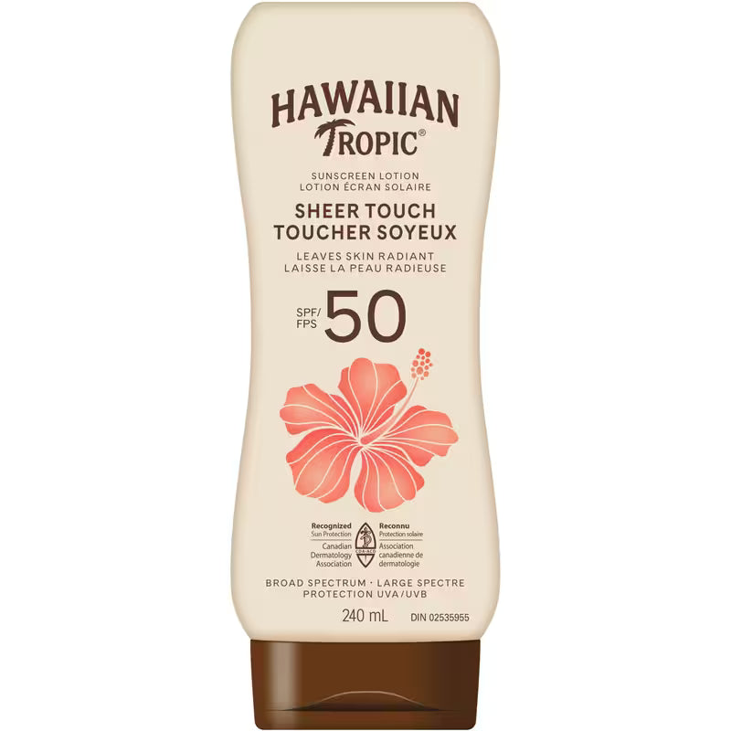 HAWAIIAN TROPIC LOTION SHEER TOUCH SPF50 240ML