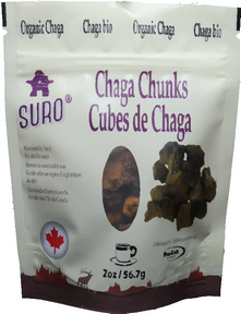 SURO   Organic Canadian Chaga Chunks 56.7g