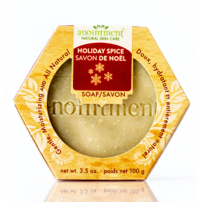 Anointment Natural Skin Care   Holiday Spice Soap 100g
