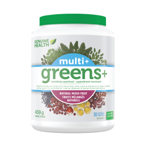 Genuin Health   greens+ multi+ mixed fruit, 30 servings