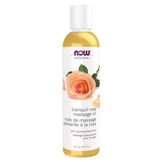 NOW    Tranquil Rose Massage Oil 237mL