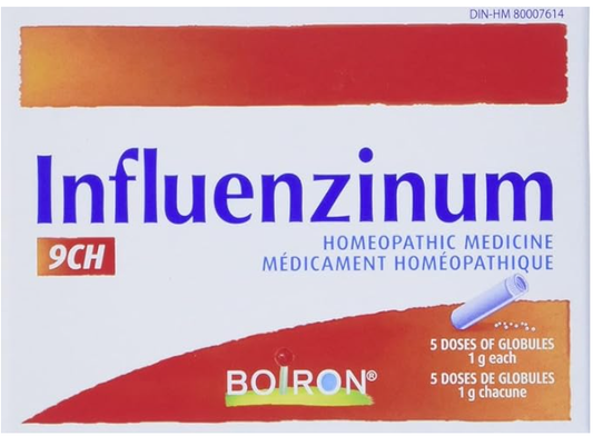 Boiron   INFLUENZINUM 9CH - 5 DOSES   5'S