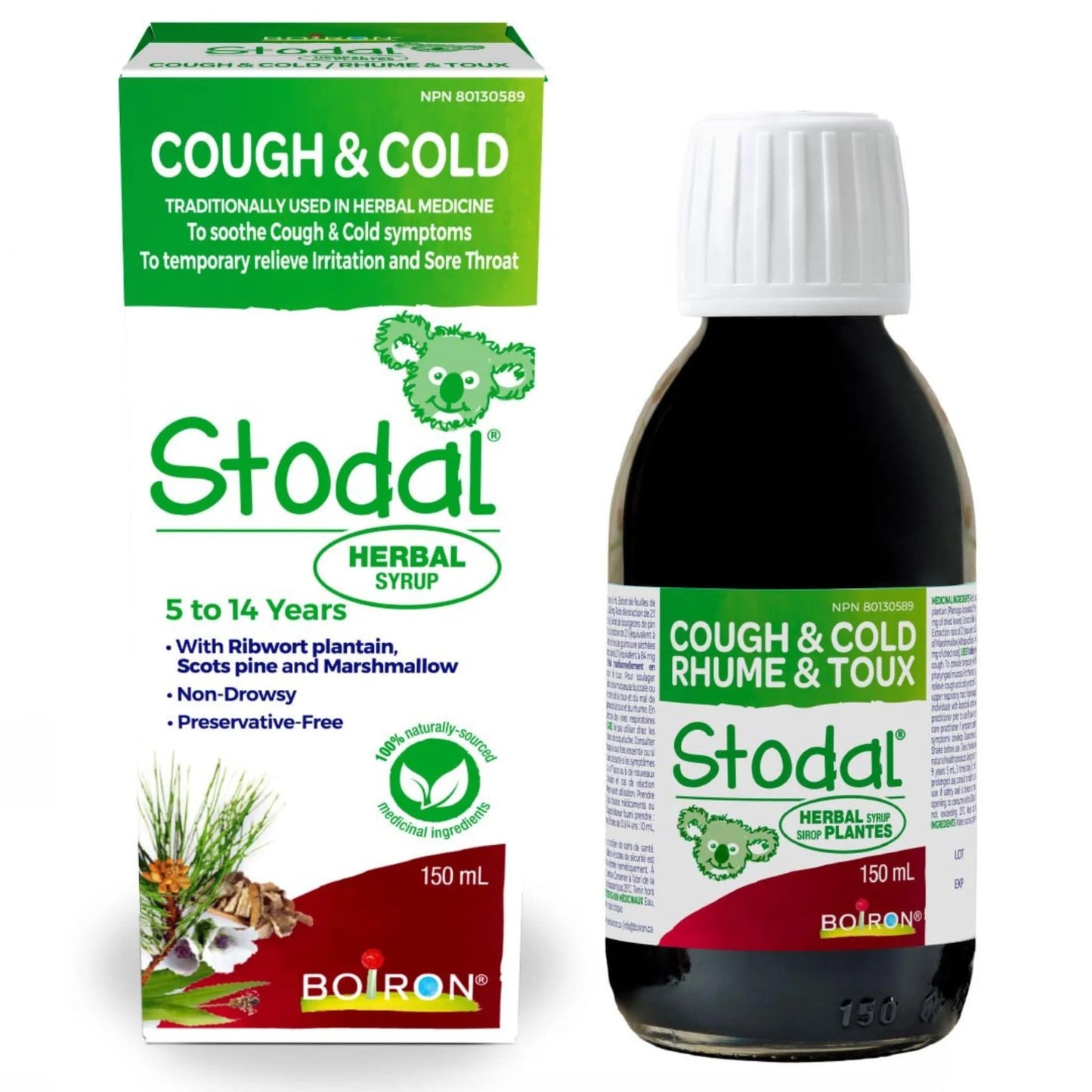 Stodal Herbal Cough Syrup Kids - 150 mL