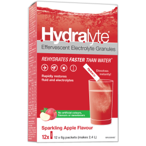 Hydralyte   Electrolyte Granules- Apple 12ct