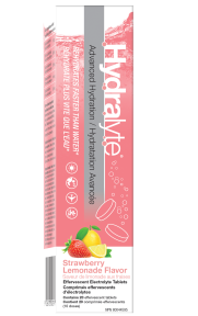 Hydralyte   Effervescent Tablets - Strawb Lemon 20ct