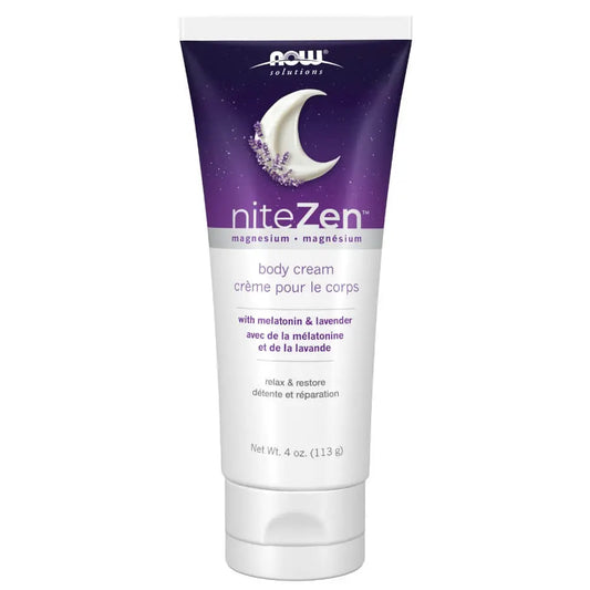 NOW Foods - niteZen™ Magnesium Body Cream 113g