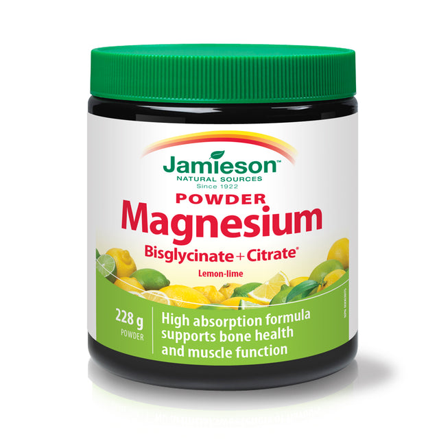 Jamieson    JMS Magnesium Drink Mix 228g    228gDrink Mix