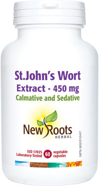 NEW ROOTS    St. John’s Wort Extract · 450 mg    60 capsules