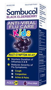 Sambucol®   Anti-Viral Flu Kids Syrup 120ml