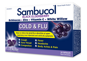 Sambucol®   Cold & Flu Capsules 24sg