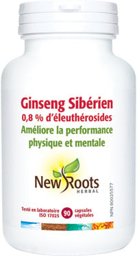 NEW ROOTS    Siberian Ginseng     90 capsules