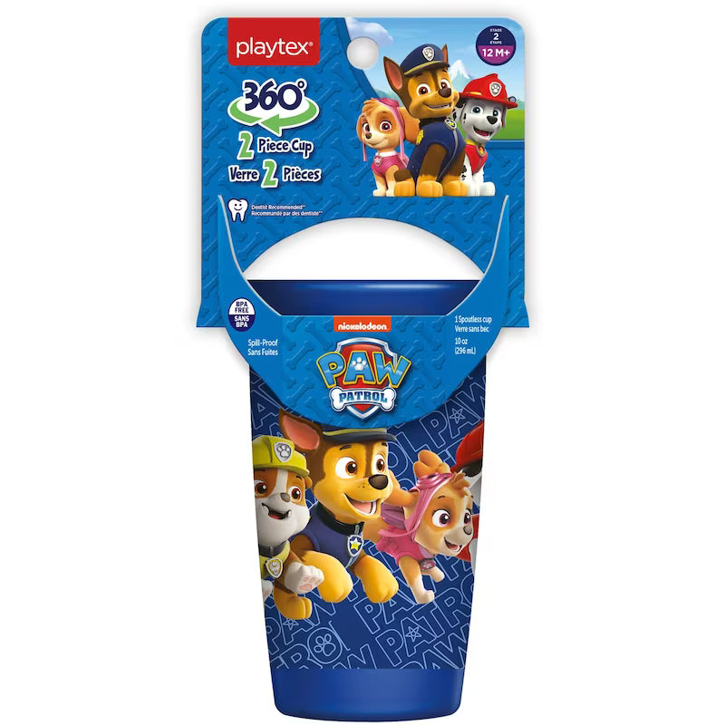 PLAYTEX PAW PATROL STAGE 2-360 BOY CUP 10OZ