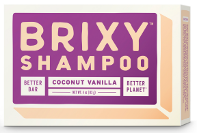 BRIXY   Shampoo Bar - Coconut Vanilla 113g