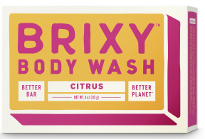 BRIXY   Body Wash Bar - Citrus 113g