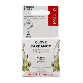 Radius Corporation   Sponge Floss, Clove Cardamom 6 x 50m