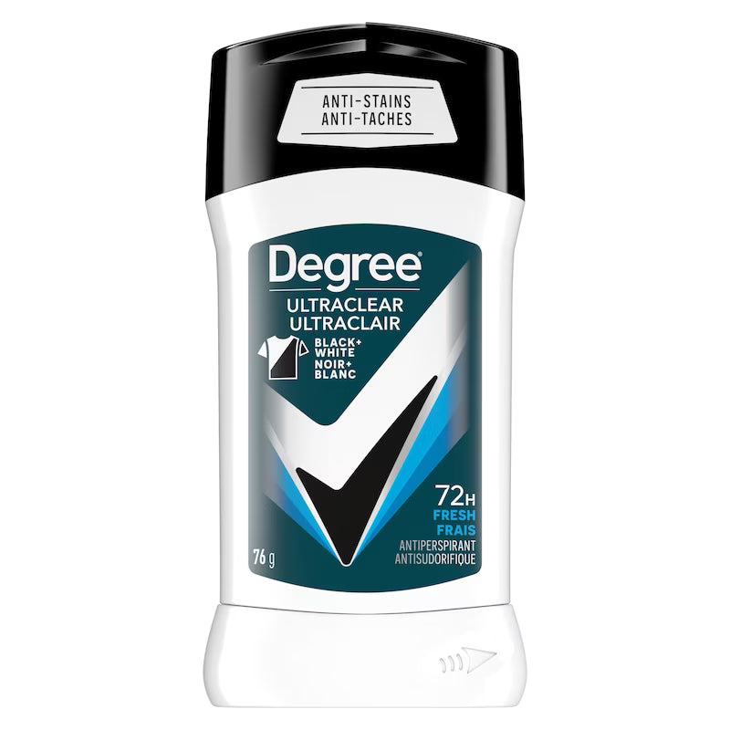 DEGREE AP BLACK/WHITE FRESH 76G
