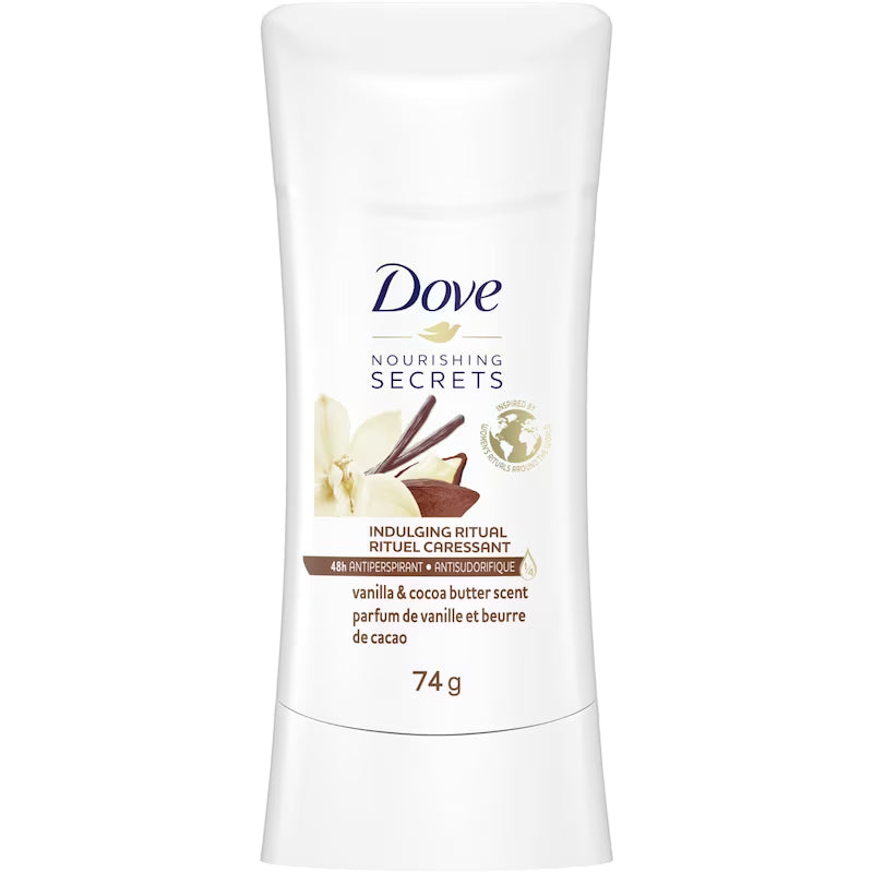 DOVE ANTIPERSPIRANT VANILLA COCOA BUTTER 74G