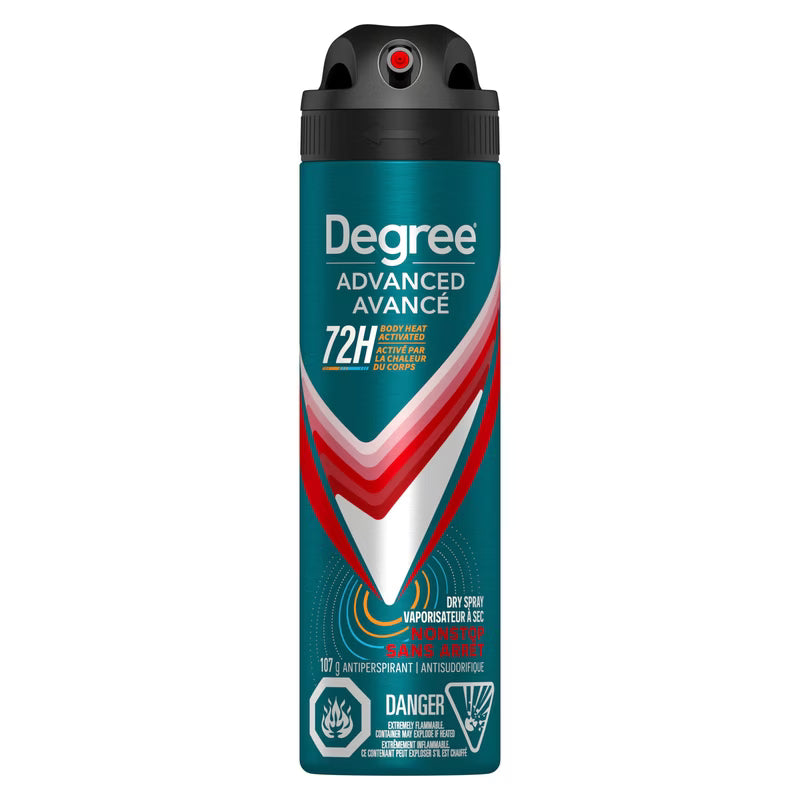 DEGREE MEN ANTIPERSPIRANT AERSOL NONSTOP 107G